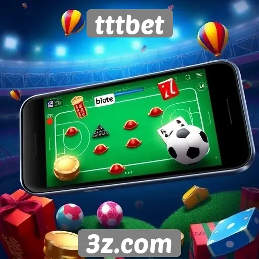 Experiência de jogo móvel no tttbet