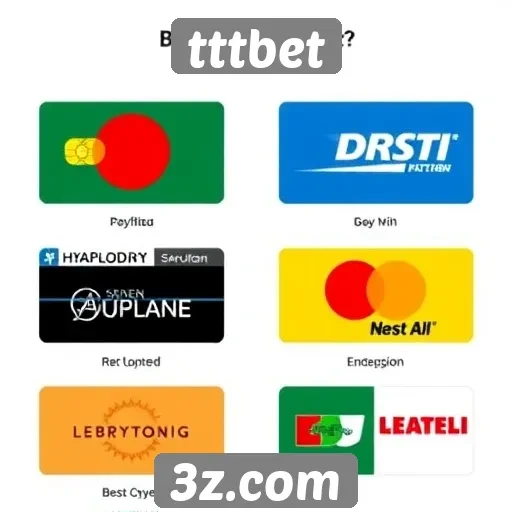 Métodos de pagamento disponíveis no tttbet